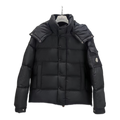 Moncler Maya Matte Hooded Puffer Jacket – Black | Premium Down | Luxury Outerwear