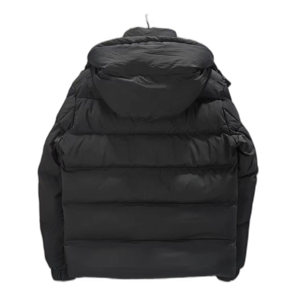 Moncler Maya Matte Hooded Puffer Jacket – Black | Premium Down | Luxury Outerwear