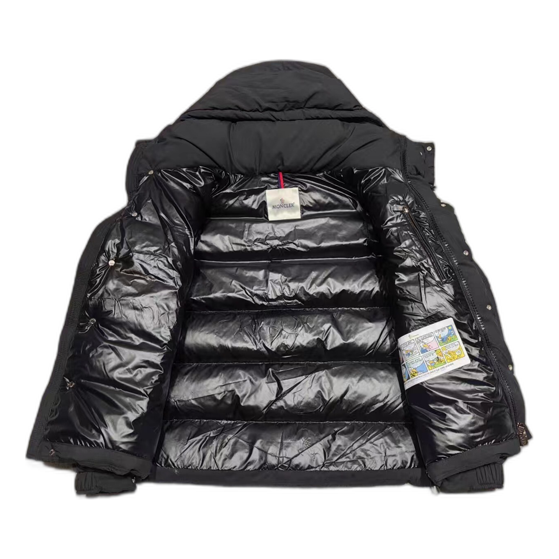 Moncler Maya Matte Hooded Puffer Jacket – Black | Premium Down | Luxury Outerwear