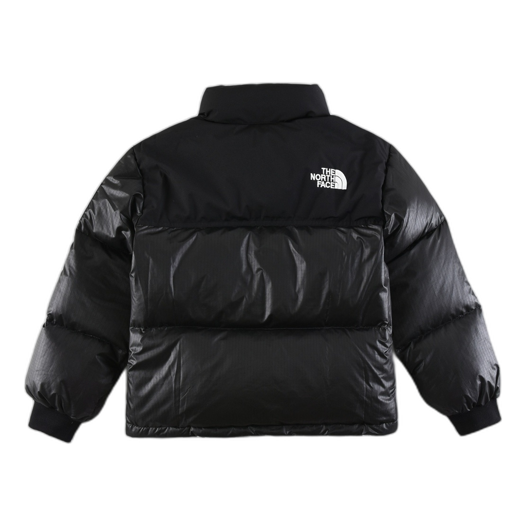 The North Face Nuptse Cropped Puffer Jacket – Black | 700-Fill Goose Down