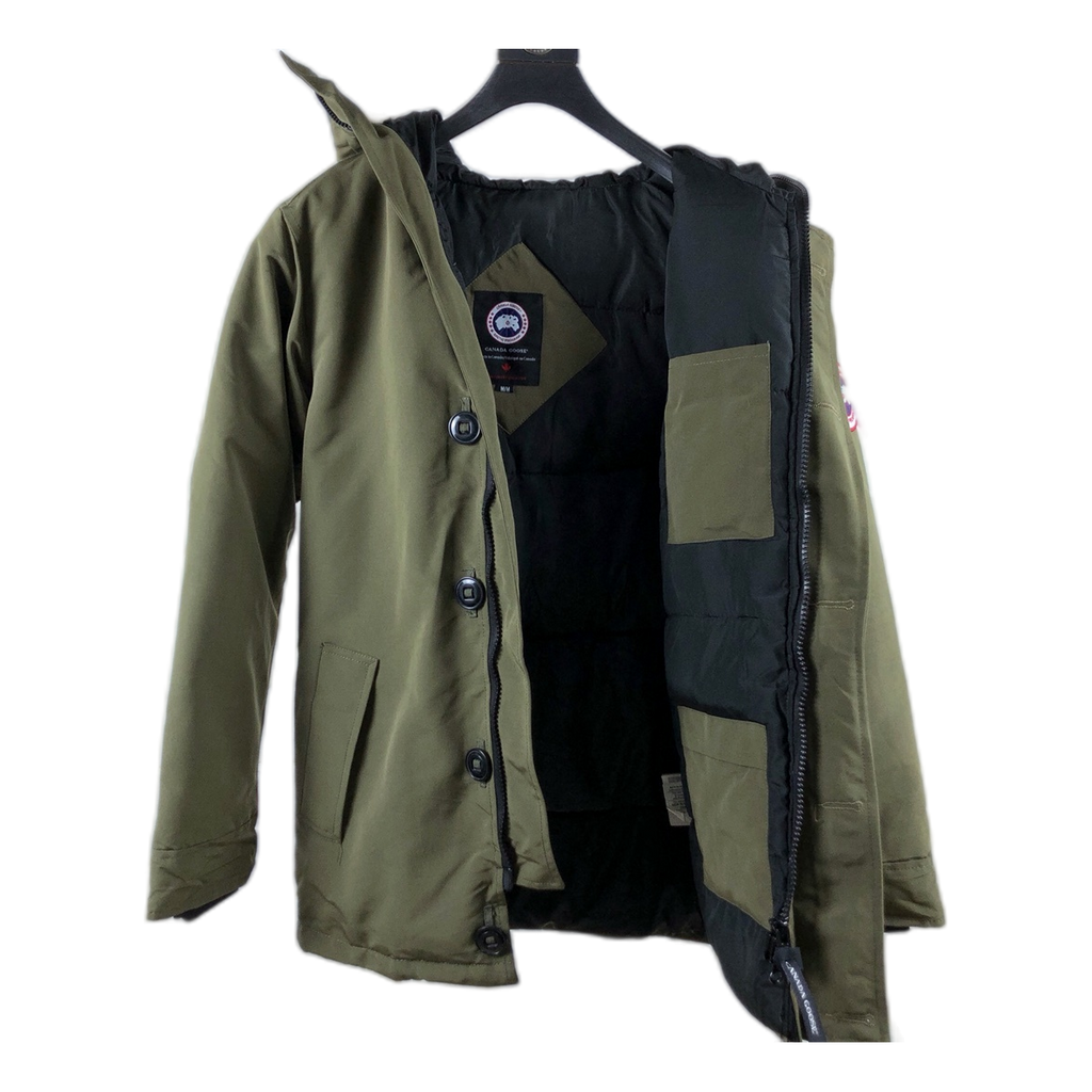 Canada Goose Chateau Fur-Trim Parka – Military Green | 625-Fill Down | Iconic Parka