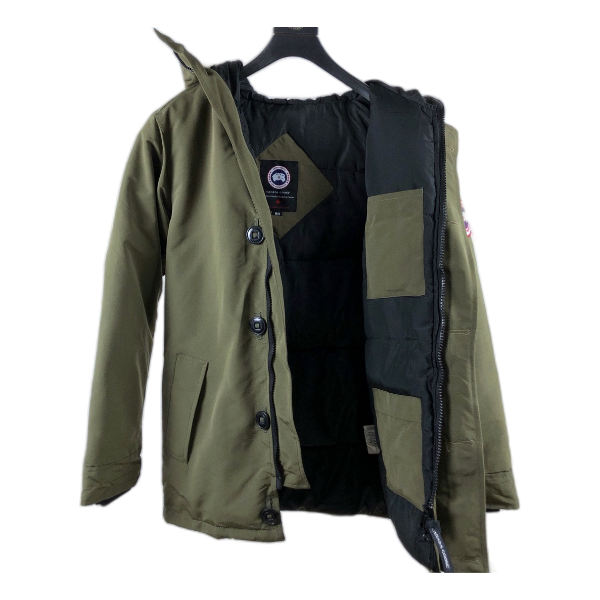 Canada Goose Chateau Fur-Trim Parka – Military Green | 625-Fill Down | Iconic Parka