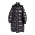 Moncler Hanoverian Glossy Hooded Long Puffer Coat | Premium Down | Luxury Outerwear