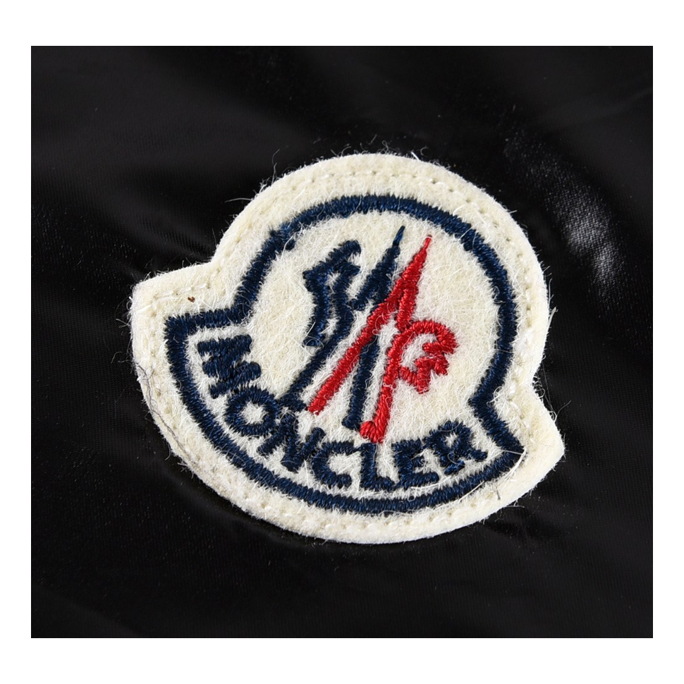 Moncler Tricolour Sleeve-Stripe Glossy Hooded Puffer Jacket | Premium Down | Luxury Outerwear