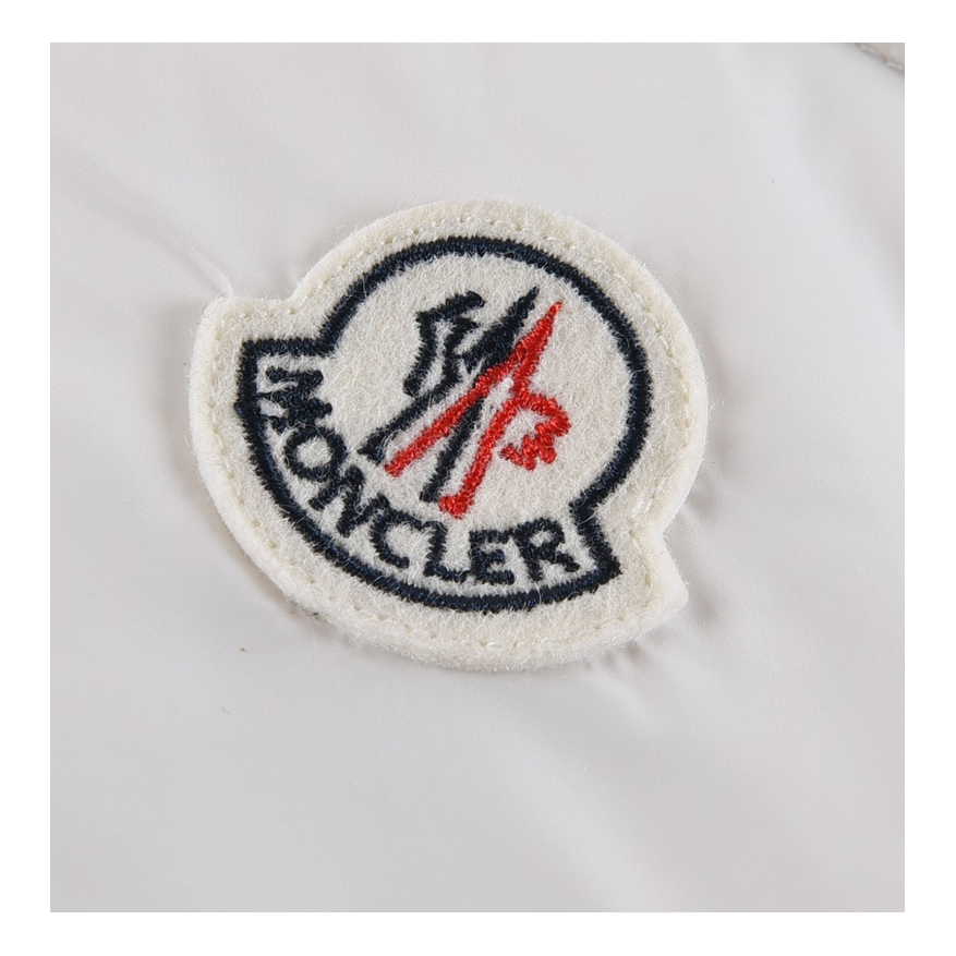 Moncler Tricolour Sleeve-Stripe Glossy Hooded Puffer Jacket | Premium Down | Luxury Outerwear