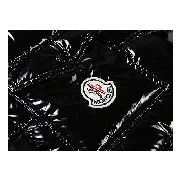 Moncler Contrast-Trim Glossy Hooded Puffer Jacket | Premium Down | Luxury Outerwear