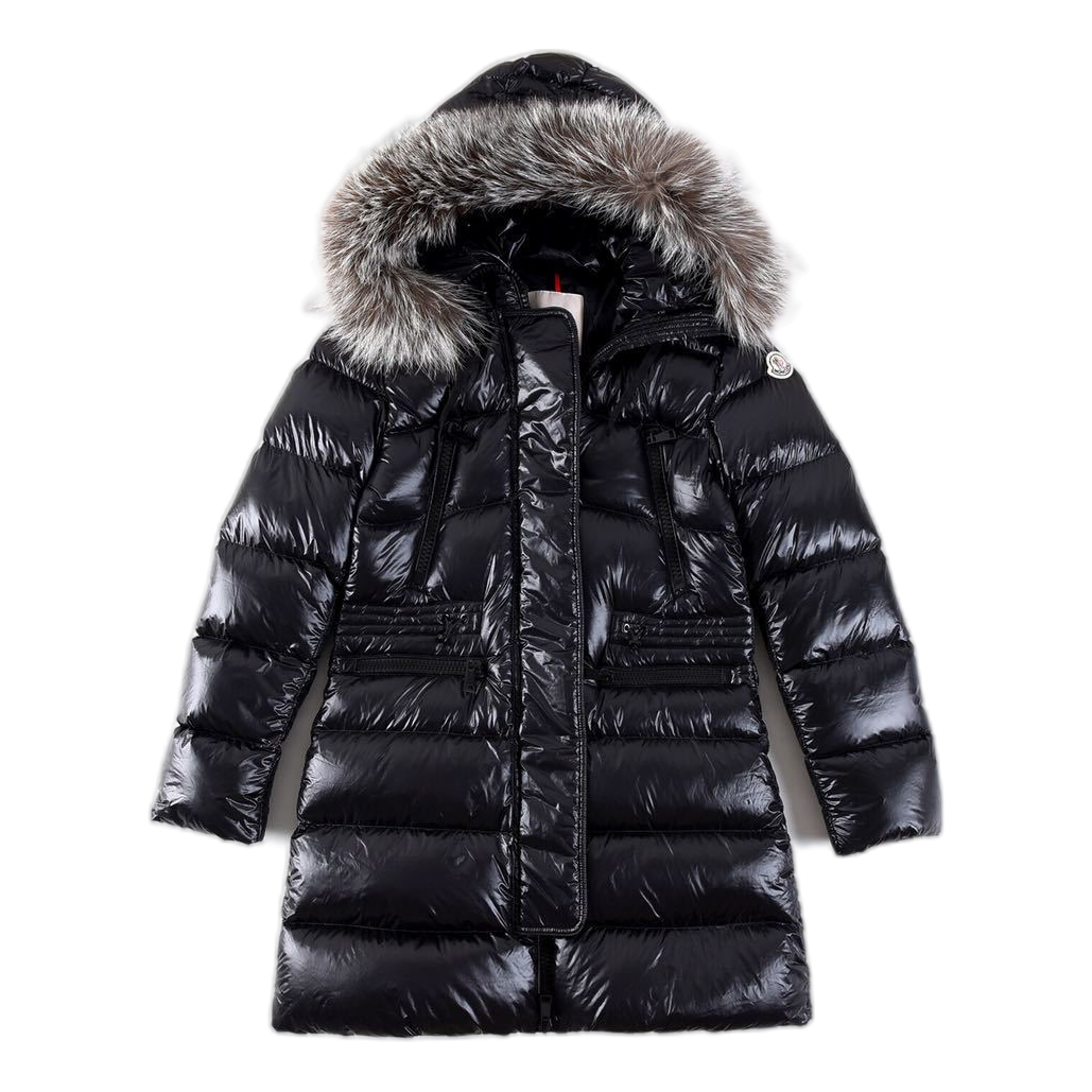 Moncler Fur-Trim Drawstring-Waist Long Puffer Jacket | Premium Down | Luxury Outerwear