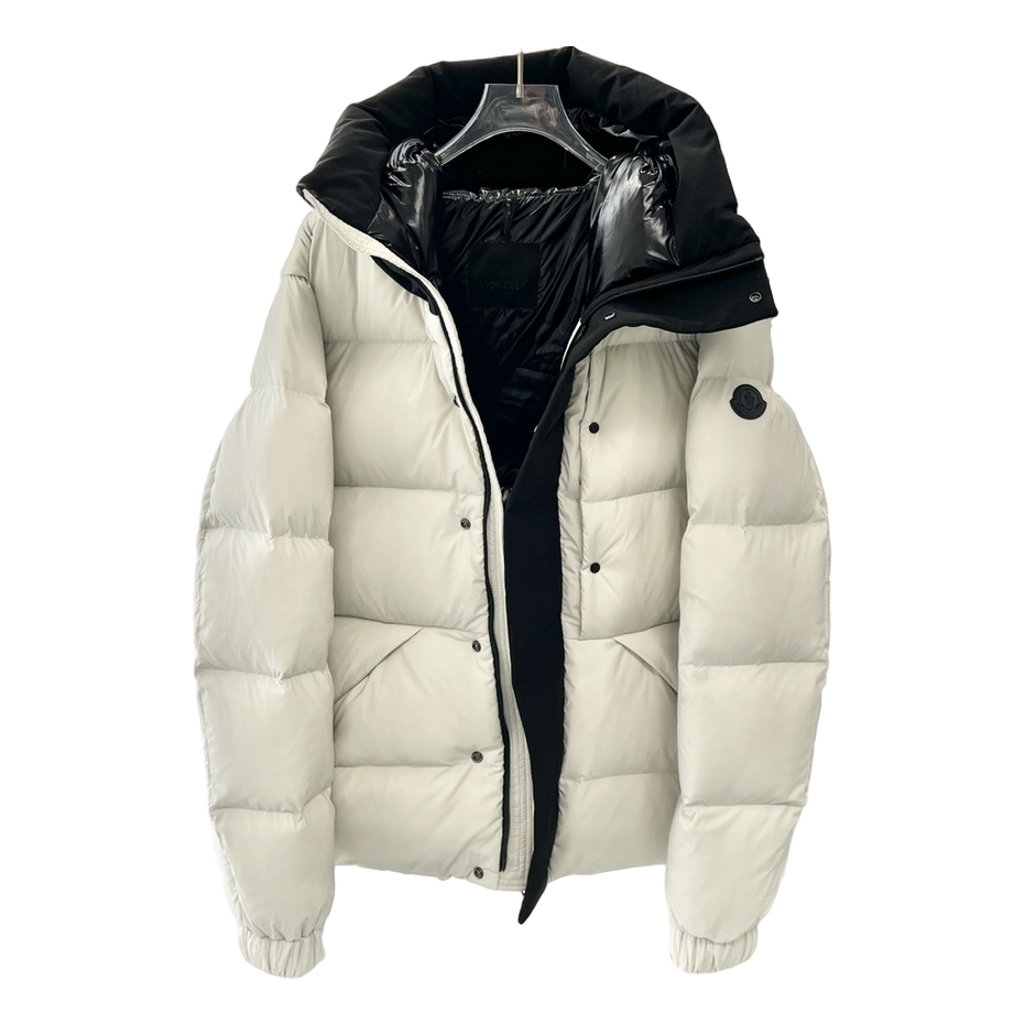 Moncler Contrast-Hood Colour-Block Puffer Jacket | Premium Down | Luxury Outerwear