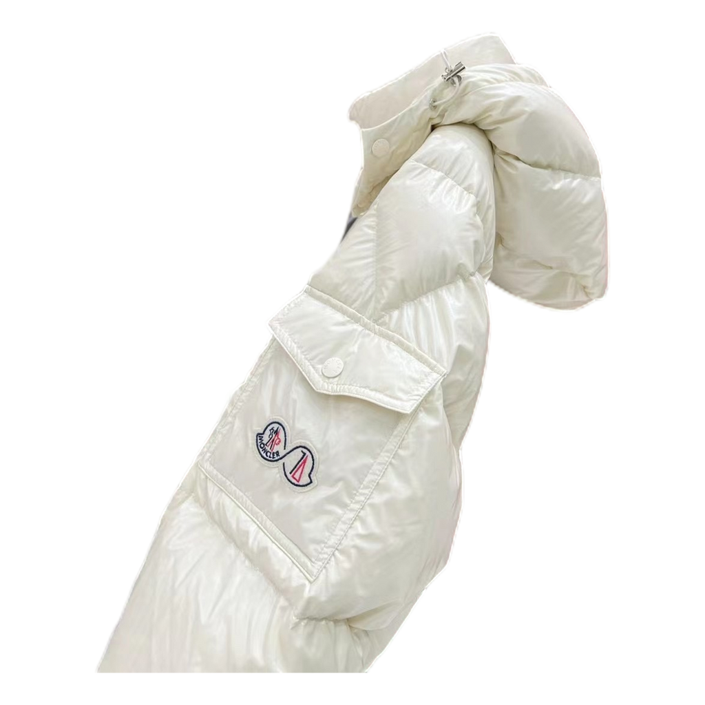 Moncler Maya 70th Anniversary Glossy Hooded Puffer Jacket | Limited Edition | Luxury Outerwear