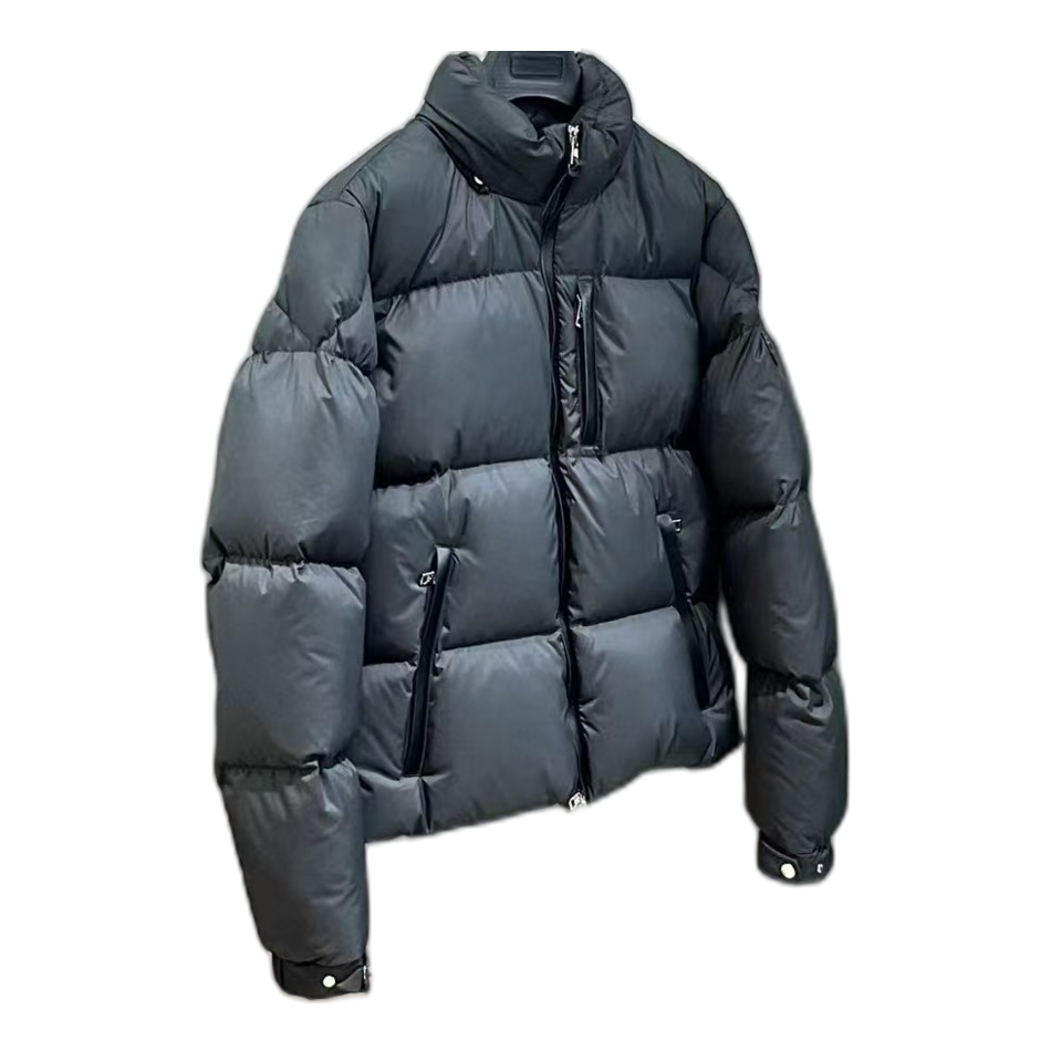 Moncler Stand-Collar Puffer Jacket – Black | Premium Down | Luxury Outerwear