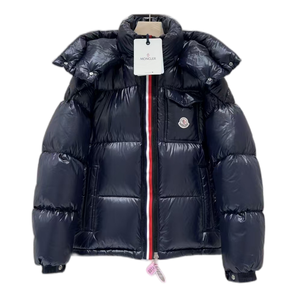 Moncler Montbeliard Hooded Puffer Jacket – Navy | Premium Down | Luxury Outerwear