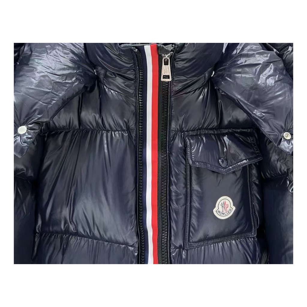 Moncler Montbeliard Hooded Puffer Jacket – Navy | Premium Down | Luxury Outerwear