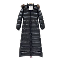 Moncler Hudson Fur-Trim Long Puffer Coat | Premium Down | Luxury Outerwear