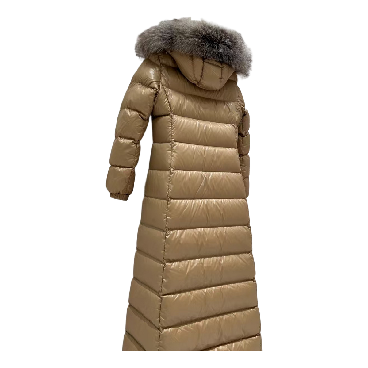 Moncler Hudson Fur-Trim Long Puffer Coat | Premium Down | Luxury Outerwear