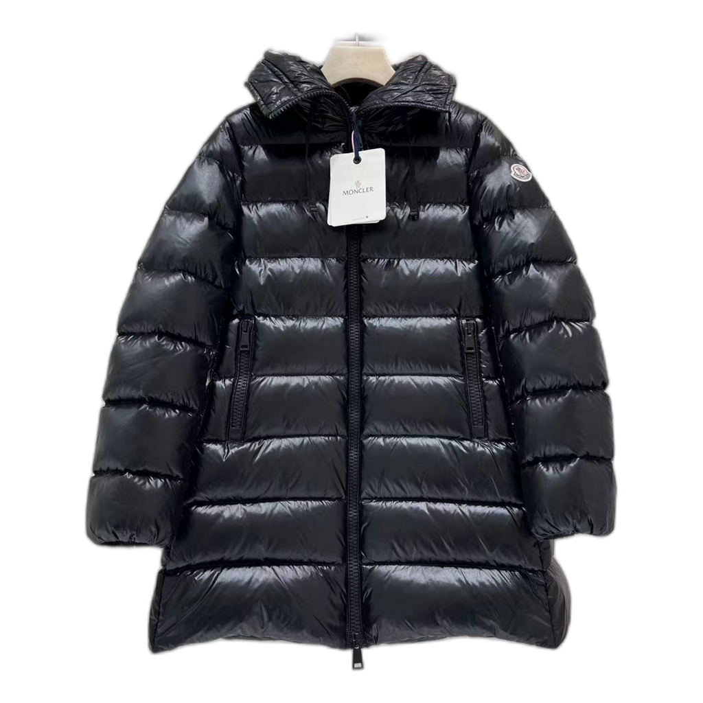 Moncler Suyen Hooded Puffer Coat – Black | Premium Down | Luxury Outerwear
