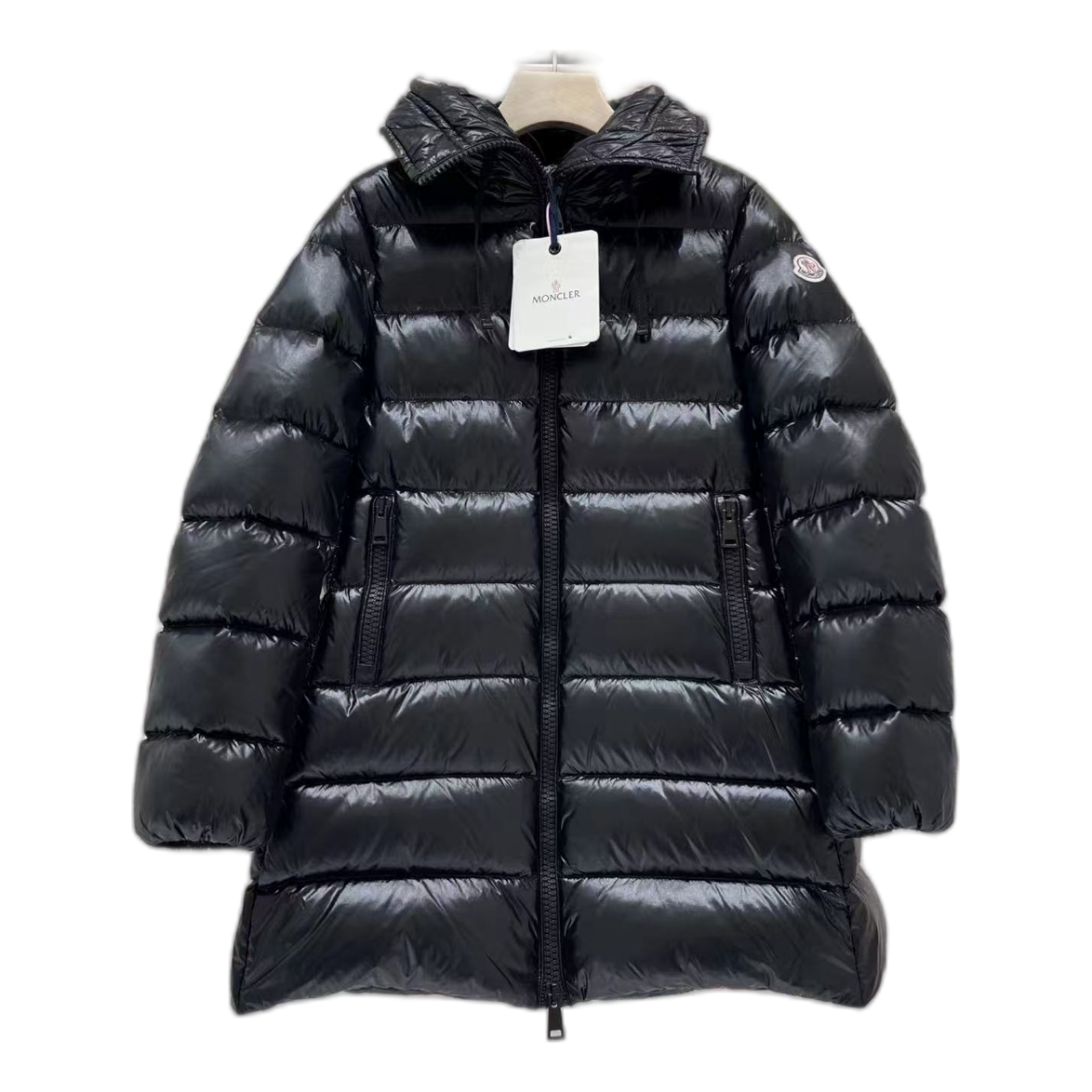 Moncler Suyen Hooded Puffer Coat – Black | Premium Down | Luxury Outerwear