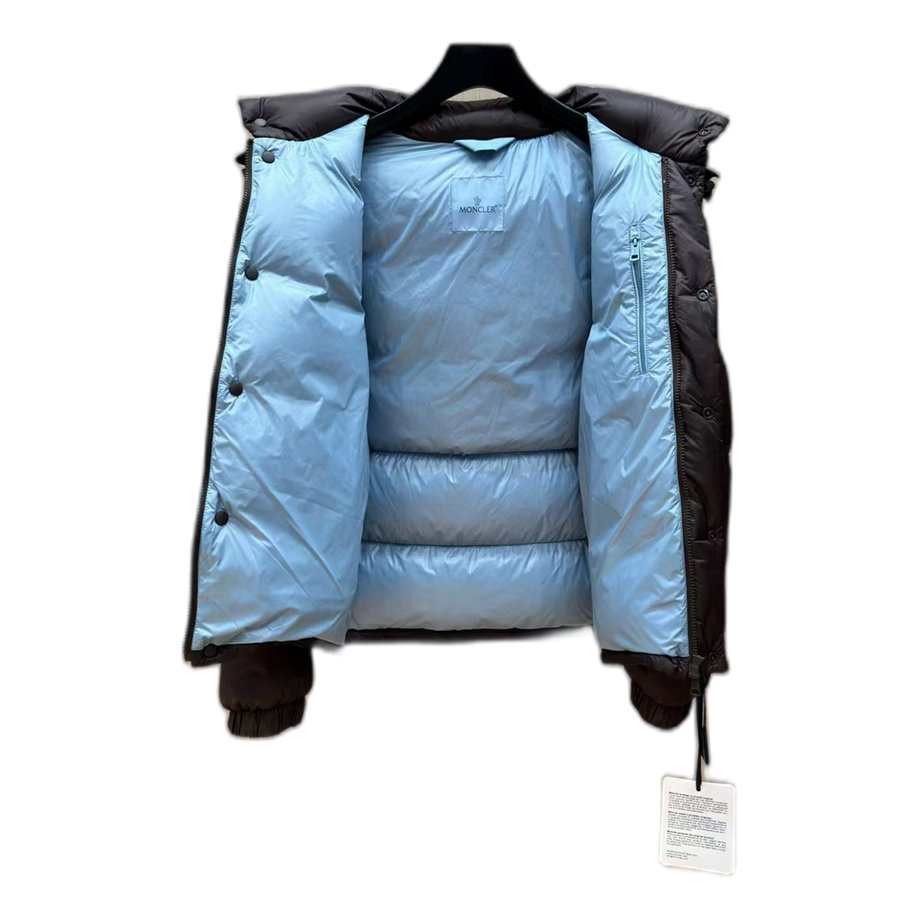 Moncler Oversized Chest-Badge Hooded Puffer Jacket | Premium Down | Luxury Outerwear