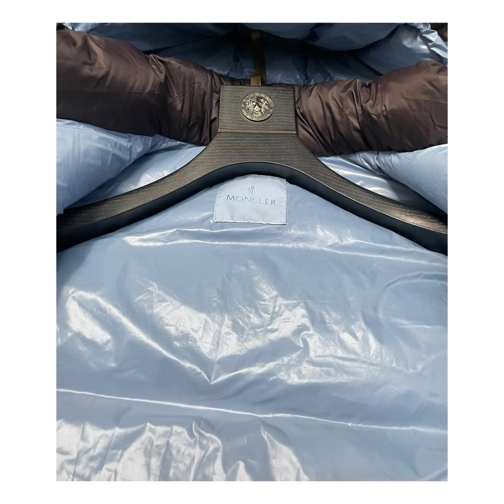Moncler Oversized Chest-Badge Hooded Puffer Jacket | Premium Down | Luxury Outerwear