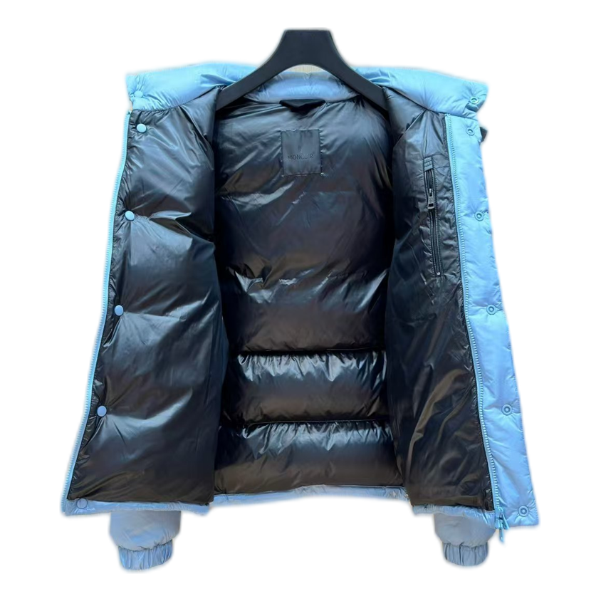 Moncler Oversized Chest-Badge Hooded Puffer Jacket | Premium Down | Luxury Outerwear
