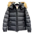 Moncler Fur-Trim Hooded Puffer Jacket – Black | Premium Down | Luxury Outerwear