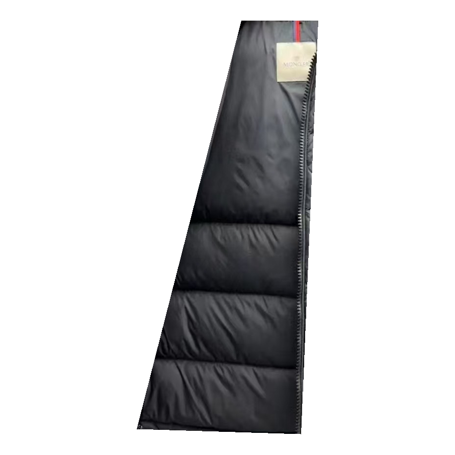 Moncler Fur-Trim Hooded Puffer Jacket – Black | Premium Down | Luxury Outerwear