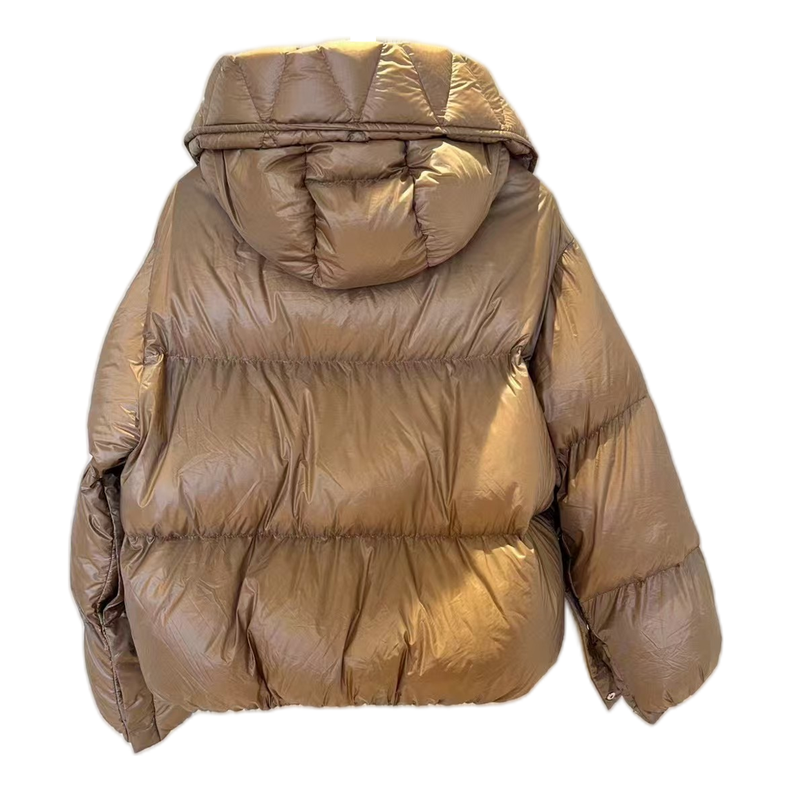 Moncler Borey Hooded Puffer Jacket – Bronze | Premium Down | Luxury Outerwear