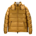 Moncler Maya Hooded Puffer Jacket – Yellow | Premium Down | Luxury Outerwear