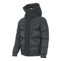 Moncler Tonal-Logo High-Collar Puffer Jacket – Black | Premium Down | Luxury Outerwear