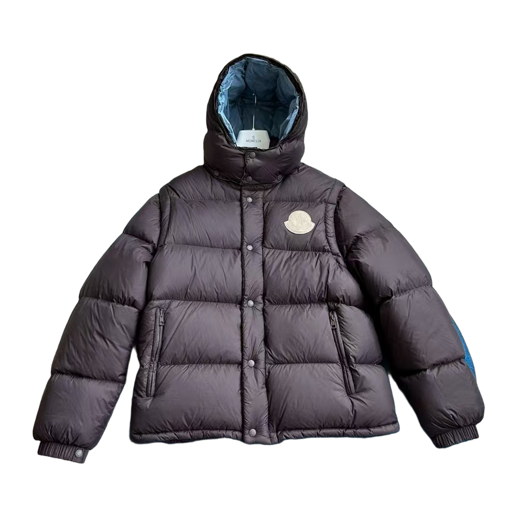 Moncler Cyclone Convertible Down Jacket – Black | Premium Down | Luxury Outerwear
