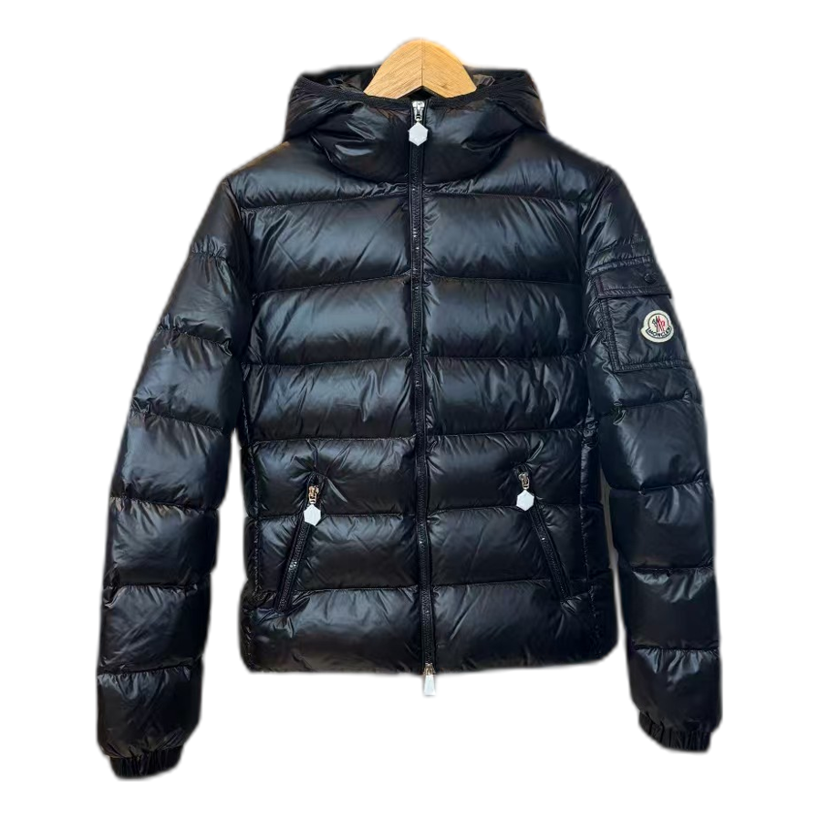 Moncler Gles Glossy Hooded Puffer Jacket | Premium Down | Luxury Outerwear