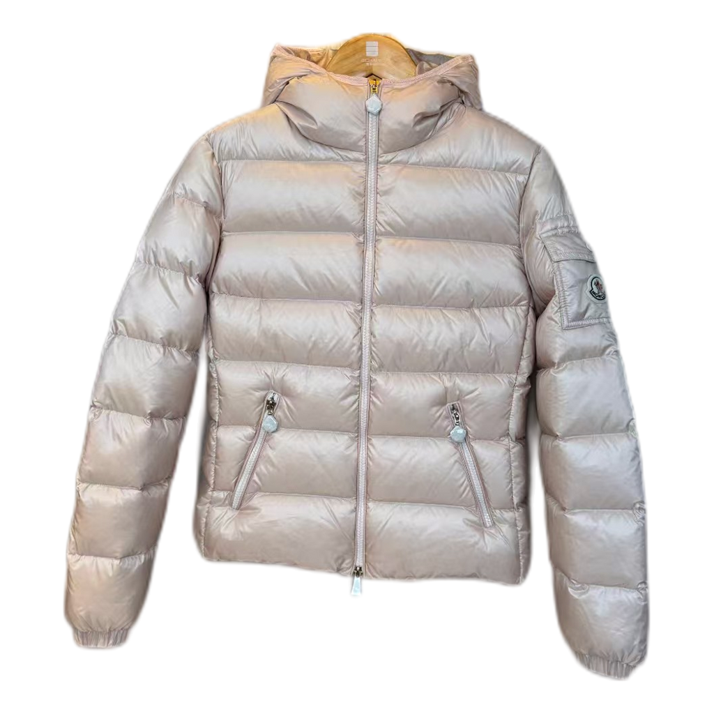 Moncler Gles Glossy Hooded Puffer Jacket | Premium Down | Luxury Outerwear