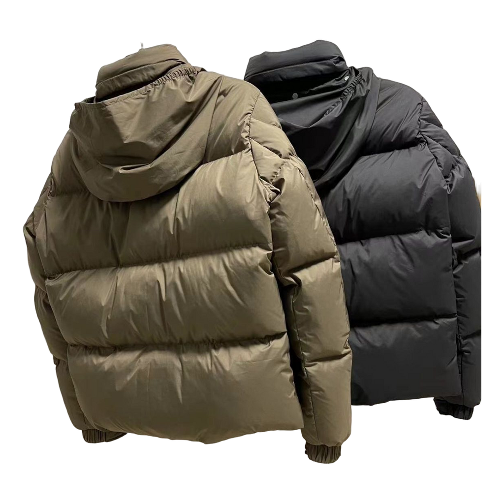 Moncler Tonal-Patch Wide-Quilt Hooded Puffer Jacket | Premium Down | Luxury Outerwear
