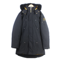 Moose Knuckles Stag Lake Gold-Trim Fur-Hood Parka – Black | Canadian Down | Extreme Cold