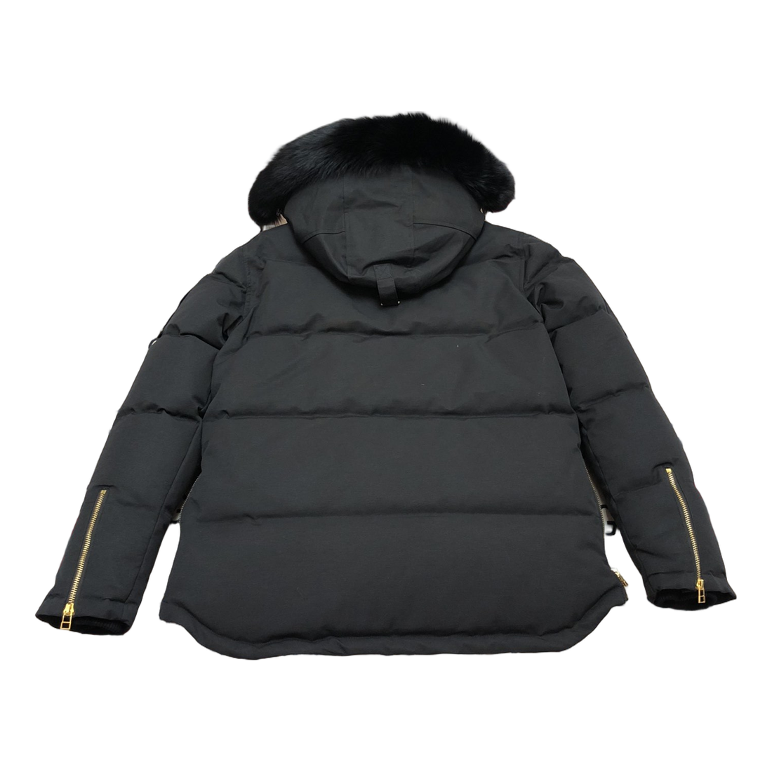 Moose Knuckles Gold 3Q Fur-Trim Puffer Jacket – Black | Canadian Down | Extreme Cold