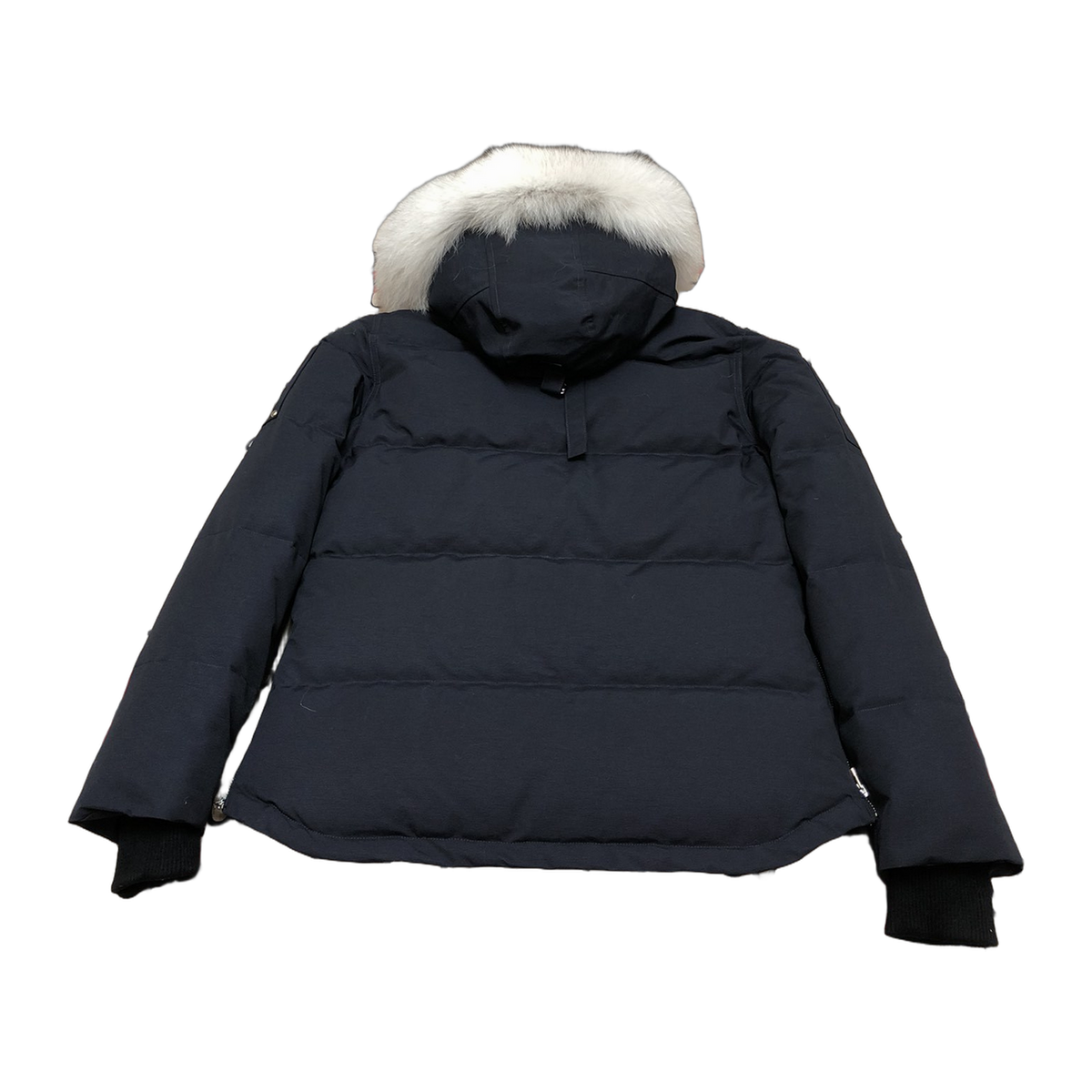 Moose Knuckles Women's Original Shearling-Trim 3Q Jacket – Navy | Canadian Down | Extreme Cold