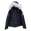 Moose Knuckles Chest-Zip Fur-Trim Hooded Puffer Jacket | Canadian Down | Extreme Cold