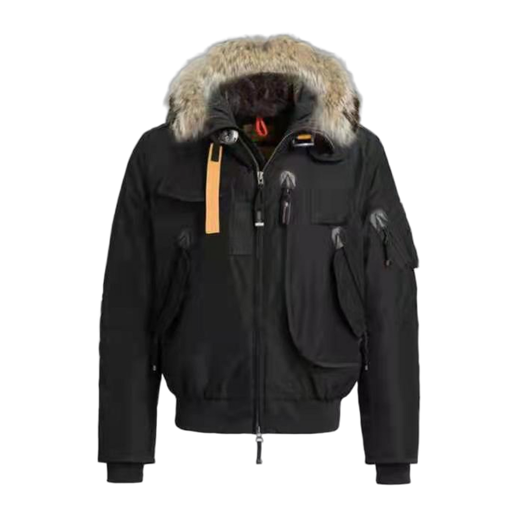 Parajumpers Gobi Fur-Trim Hooded Bomber Jacket | Premium Down | Expedition-Grade