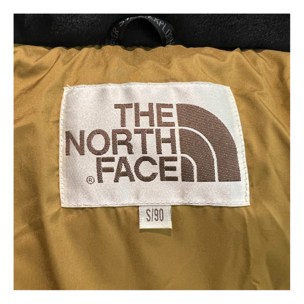 The North Face Colour-Block Hooded Long Puffer Coat – Tan | Premium Down | Full-Length