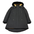 Moose Knuckles Gold-Lined Fur-Trim Long Parka – Black | Canadian Down | Extreme Cold