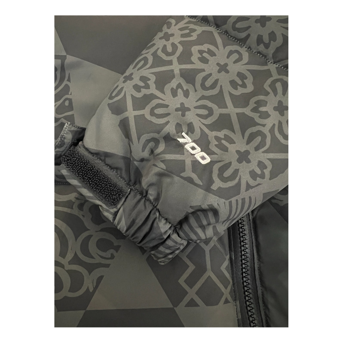 The North Face 1996 Nuptse Patterned Puffer Jacket – Black | 700-Fill Down | Collector's Edition